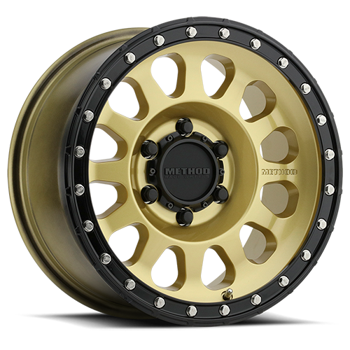 Method Race Wheels MR315 | 17x8.5 | 6 On 135 | Offset 0 | Gold | Lip 1.65"