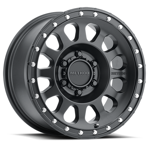 Method Race Wheels MR315 | 17x9 | 6 On 139.7 | Offset -12 | Matte Black | Lip 1.65"