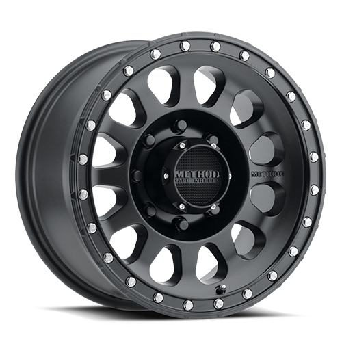 Method Race Wheels MR315 | 17x9 | 8 On 165.1 | Offset -12 | Matte Black | Lip 1.65"