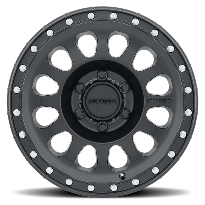 Method Race Wheels MR315 | 20x10 | 8 On 165.1 | Offset -18 | Matte Black | Lip 3.27"