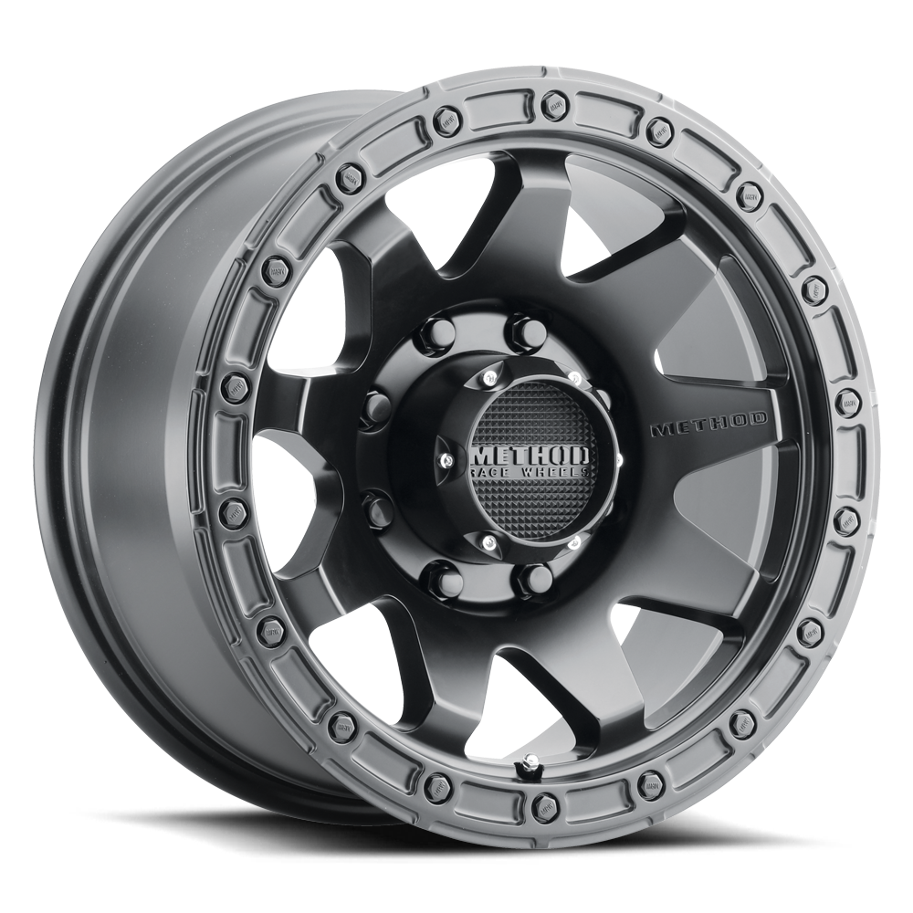 Method Race Wheels MR317 | 20x9 | 8 On 170 | Offset 18 | Matte Black | Lip 0.83"