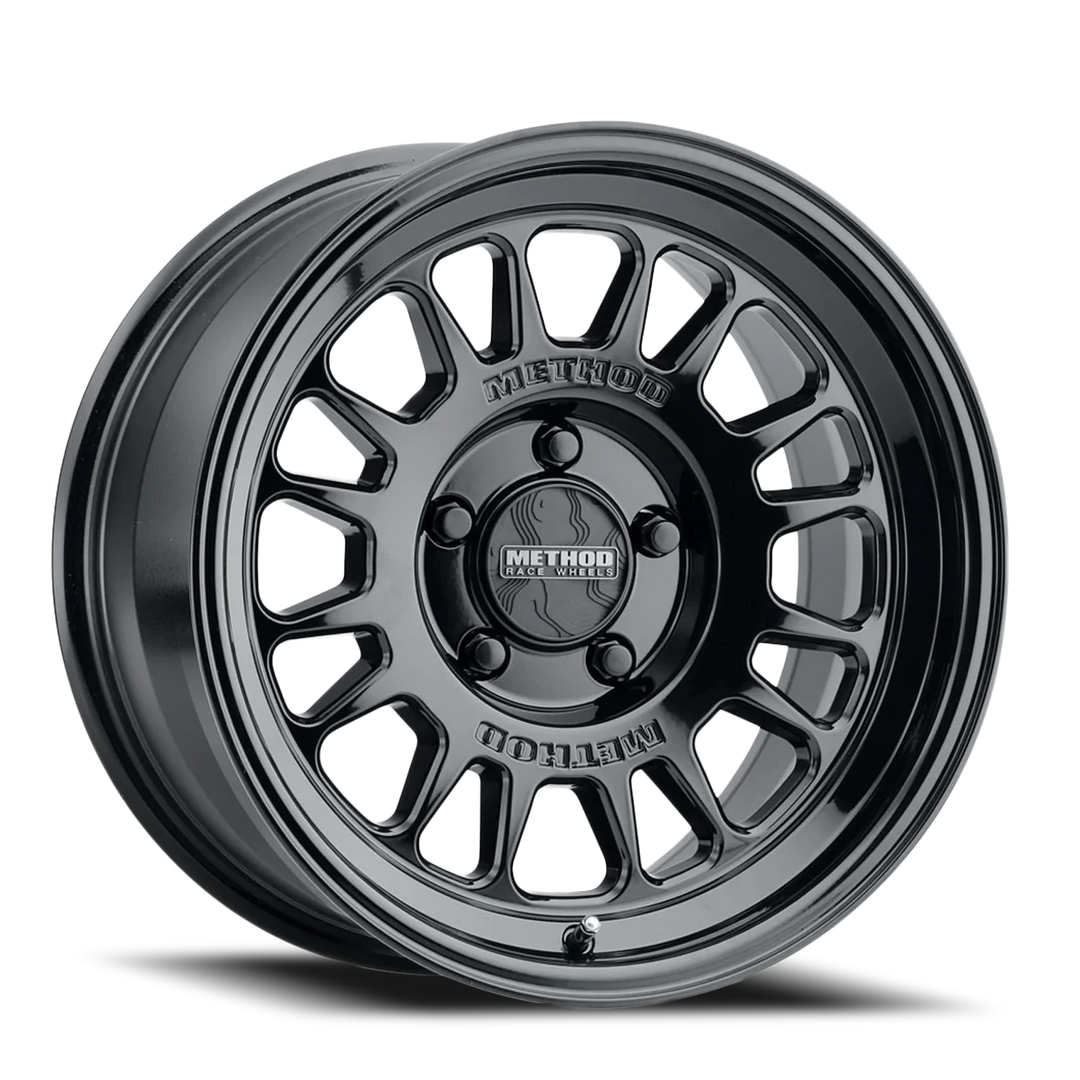 Method Race Wheels MR318 | 17x8.5 | 5 On 127 | Offset 0 | Gloss Black | Lip 1.97"