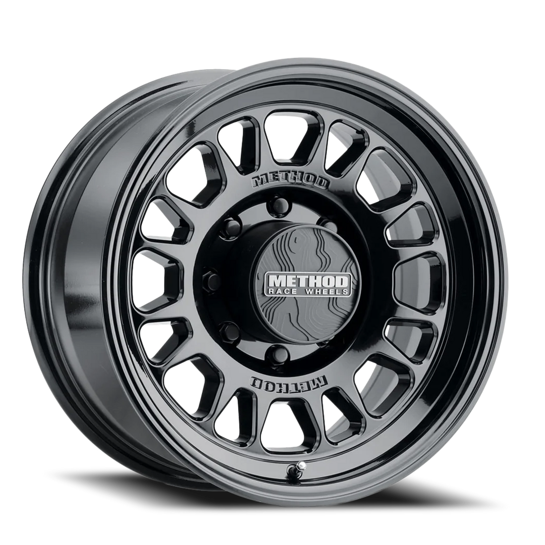 Method Race Wheels MR318 | 18x9 | 8 On 180 | Offset 18 | Gloss Black | Lip 1.89"