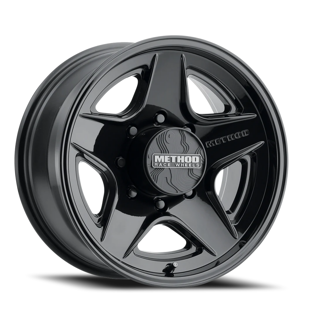 Method Race Wheels MR319 | 18x9 | 8 On 165.1 | Offset 18 | Gloss Black | Lip 1.06"