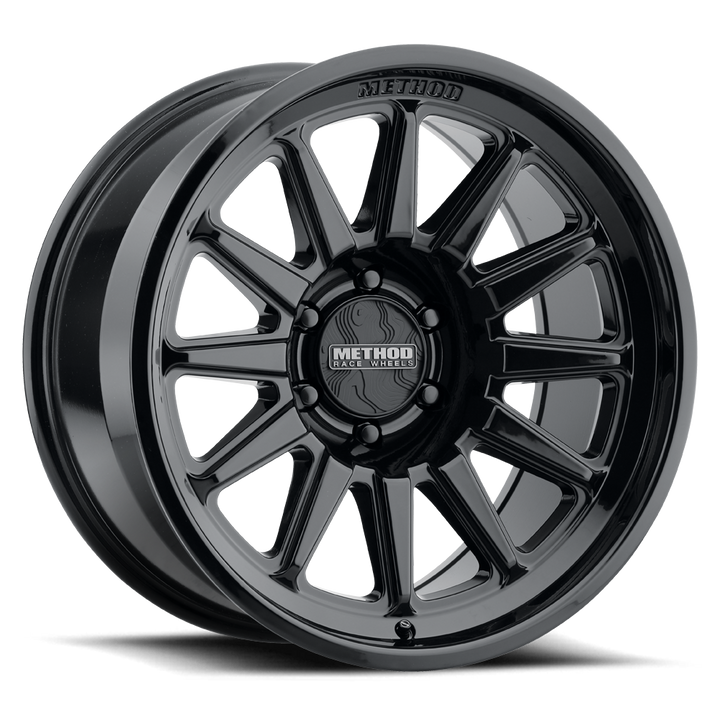 Method Race Wheels MR323 | 20x9 | 6 On 139.7 | Offset 12 | Gloss Black