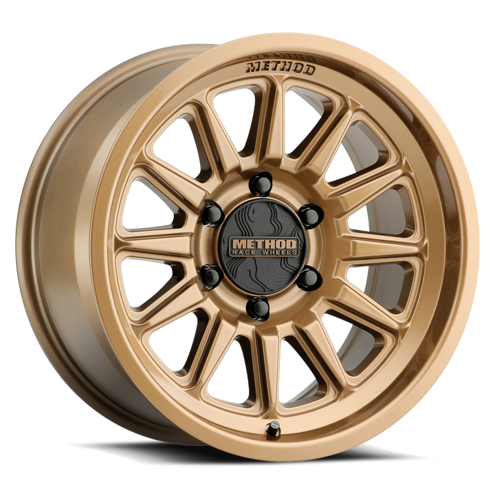 Method Race Wheels MR323 | 17x8.5 | 6 On 139.7 | Offset 0 | Gloss Method Bronze