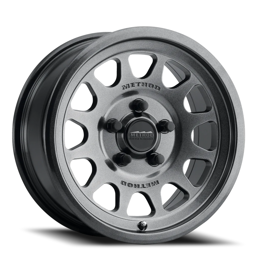 Method Race Wheels MR414 Bead Grip UTV | 15x10 | 5 On 114.3 | Offset 25 | Graphite | Lip 2.72"