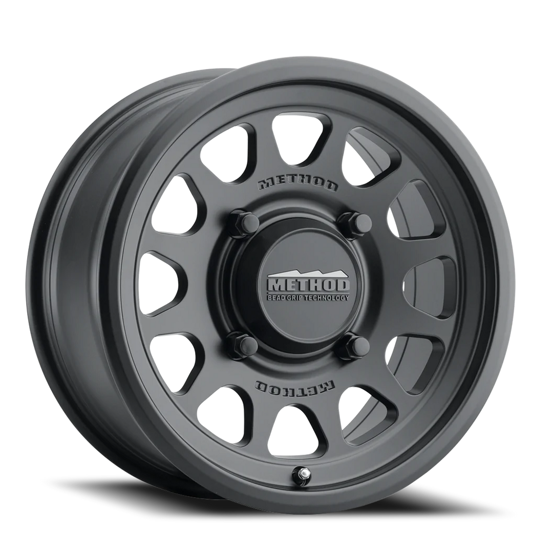 Method Race Wheels MR414 Bead Grip UTV | 15x10 | 4 On 156 | Offset 25 | Matte Black | Lip 2.72"