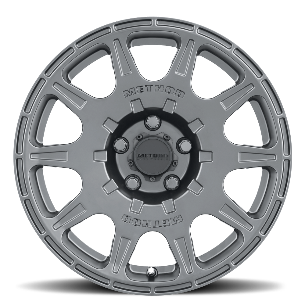 Method Race Wheels Rally MR502 | 17x8 | 5 On 100 | Offset 38 | Titanium | Lip 0"