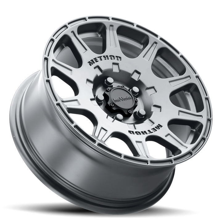 Method Race Wheels Rally MR502 | 17x8 | 5 On 100 | Offset 38 | Titanium | Lip 0"