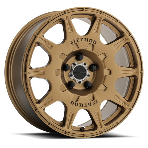 Method Race Wheels Rally MR502 | 17x8 | 5 On 114.3 | Offset 38 | Method Bronze | Lip 0"
