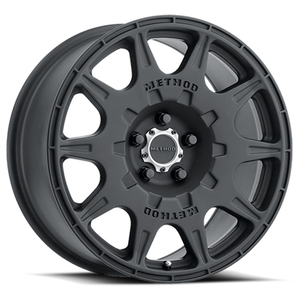 Method Race Wheels Rally MR502 | 17x8 | 5 On 108 | Offset 38 | Matte Black | Lip 0"