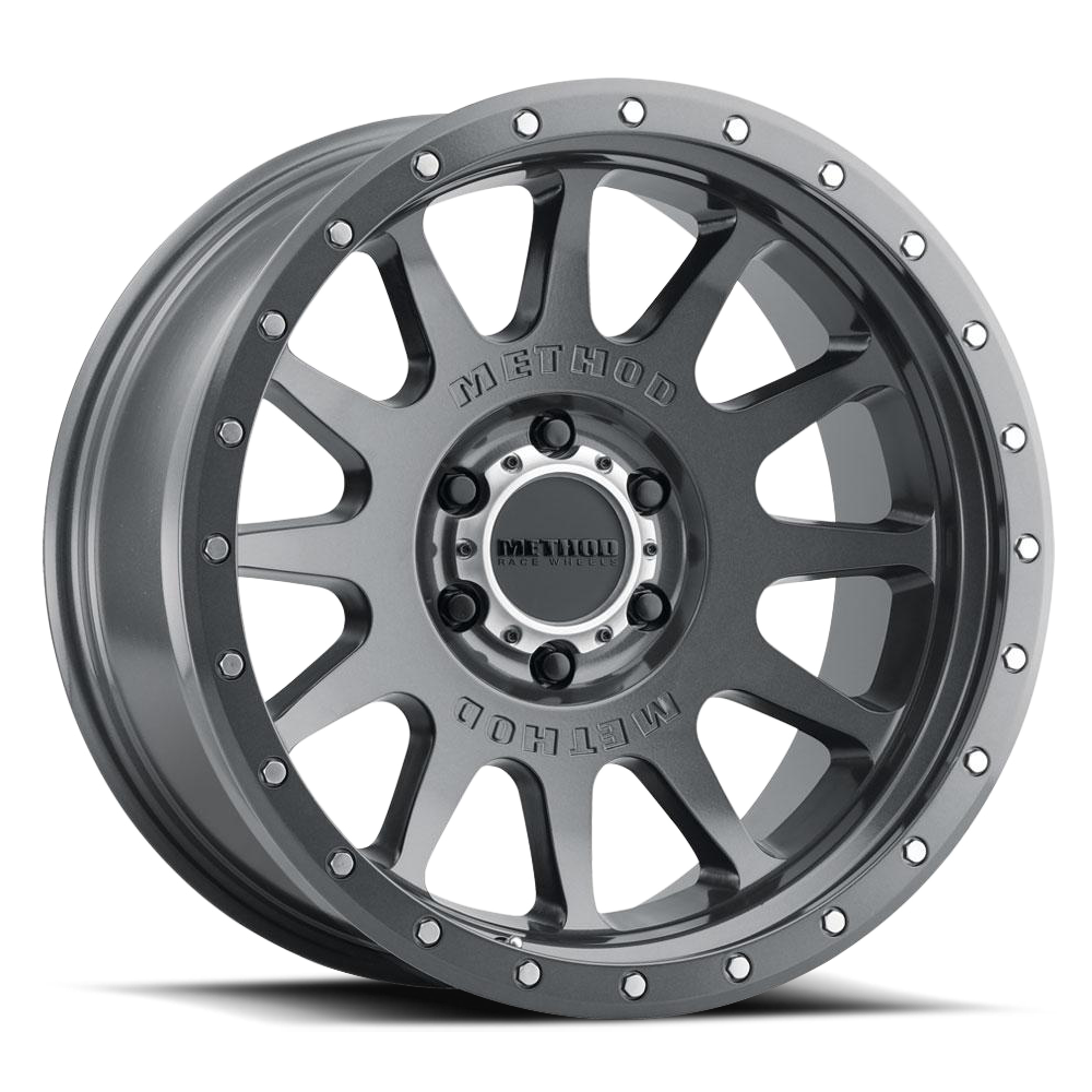 Method Race Wheels NV MR605 | 20x10 | 8 On 170 | Offset -24 | Gloss Titanium | Lip 2.83"