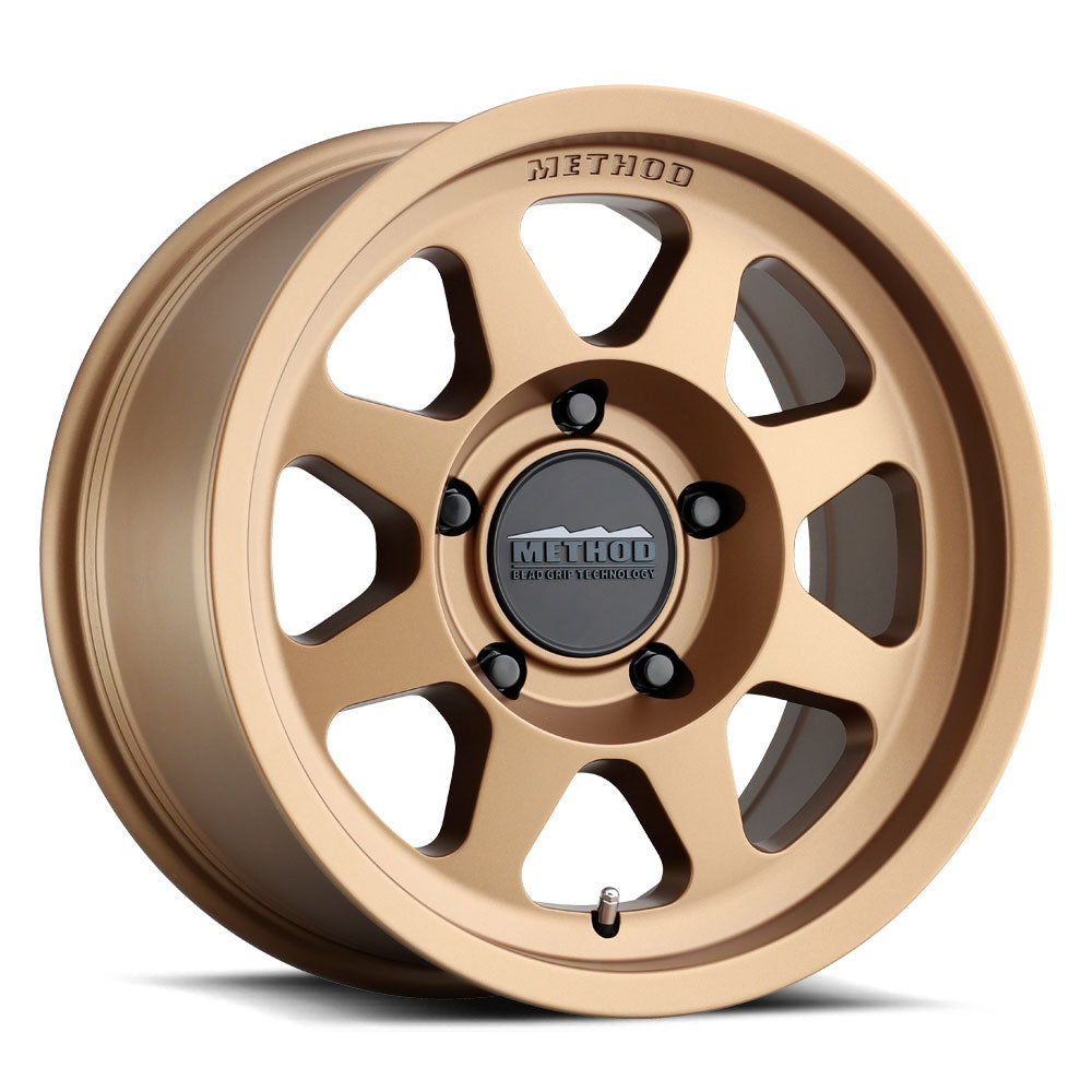Method Race Wheels Bead Grip MR701 | 17x7.5 | 5 On 110 | Offset 30 | Method Bronze | Lip 0.98"