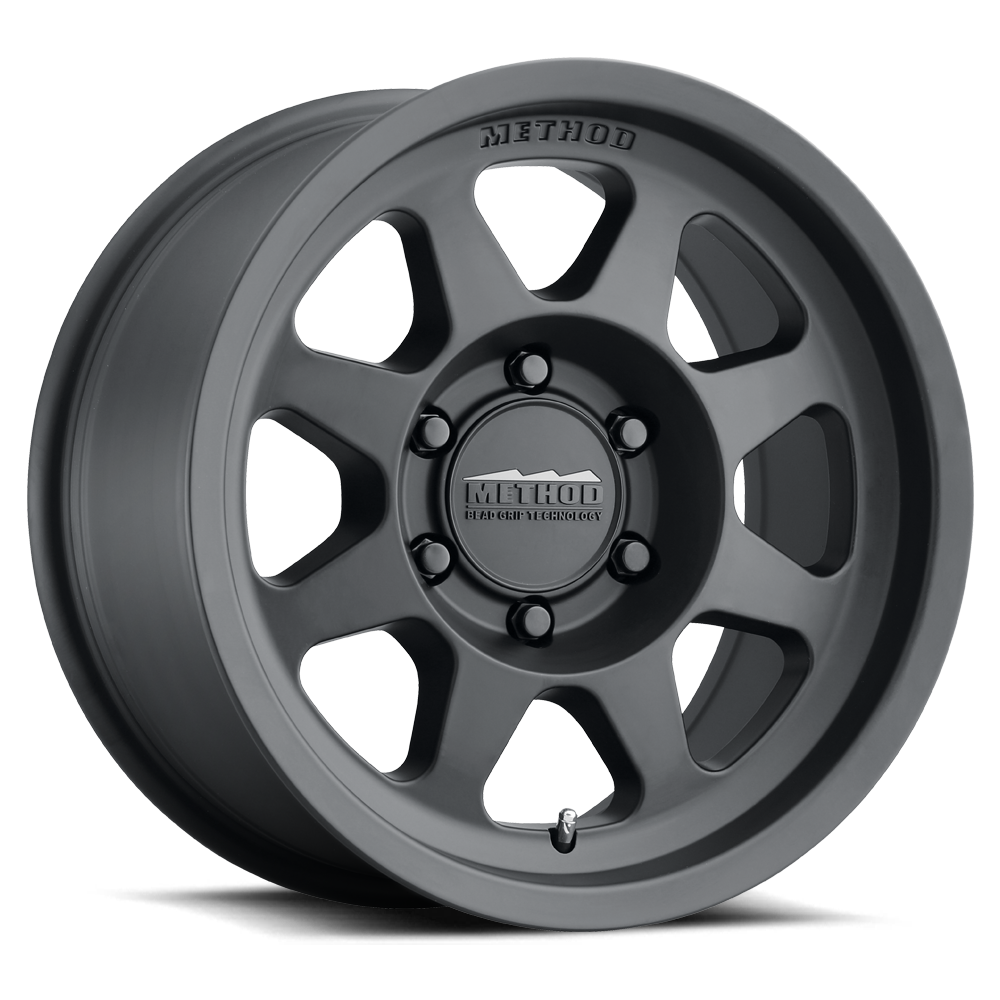 Method Race Wheels Bead Grip MR701 | 17x8.5 | 6 On 120 | Offset 0 | Matte Black | Lip 1.81"