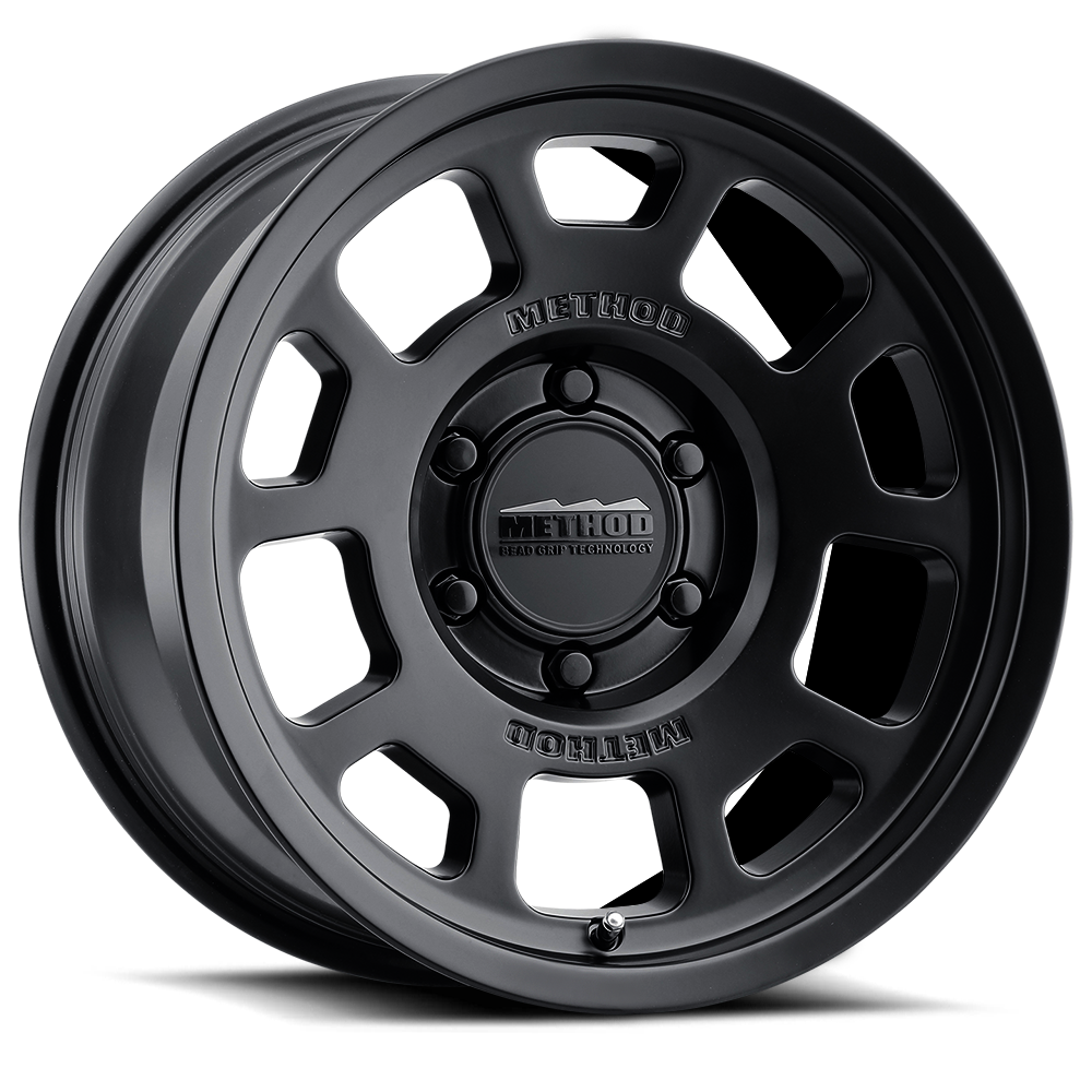 Method Race Wheels Bead Grip MR705 | 17x8.5 | 6 On 120 | Offset 20 | Matte Black | Lip 1.22"