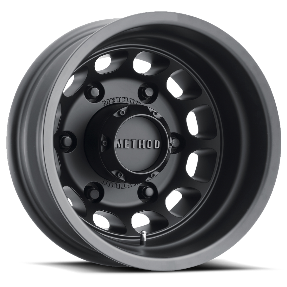 Method Race Wheels MR901 Dually | 16x5.5 | 6 On 205 | Offset -138 | Matte Black | Lip 1.77"