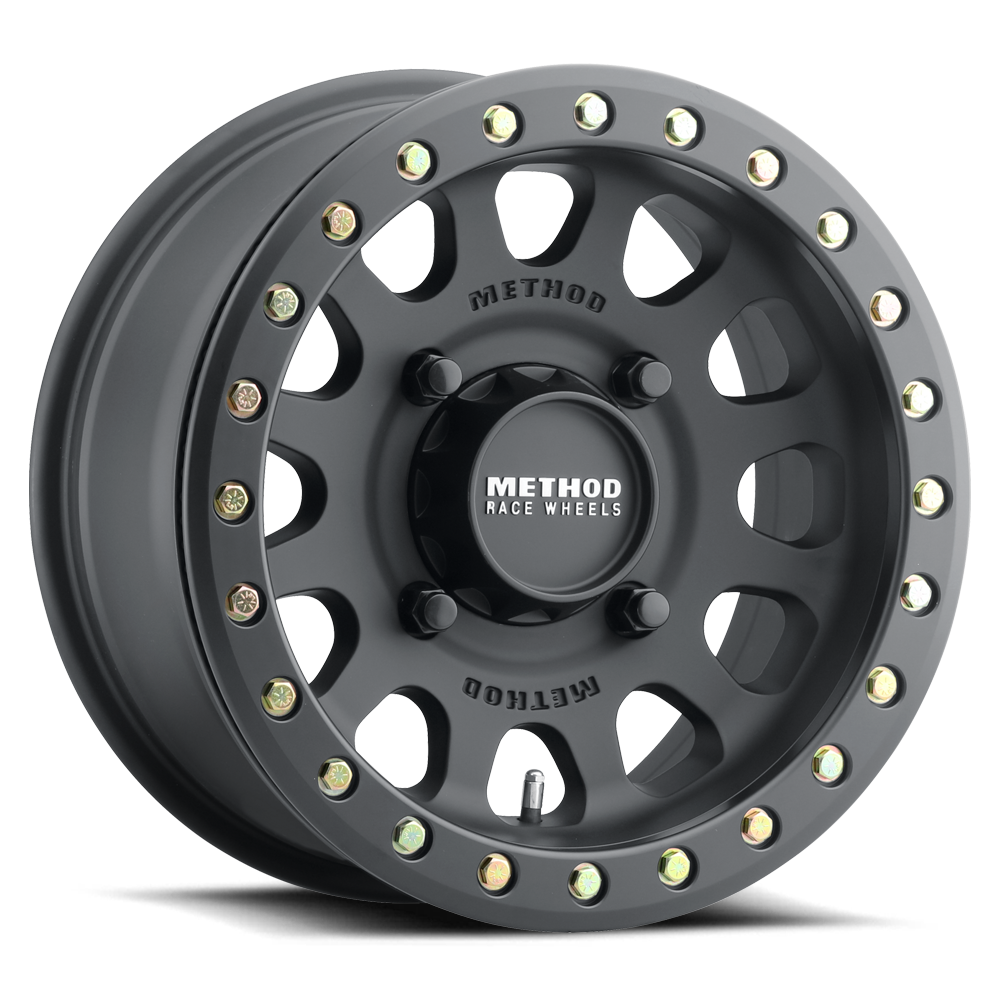 Method Race Wheels MR401 Beadlock UTV | 14x7 | 4 On 136 | Offset 38 | Matte Black | Lip 0.94"