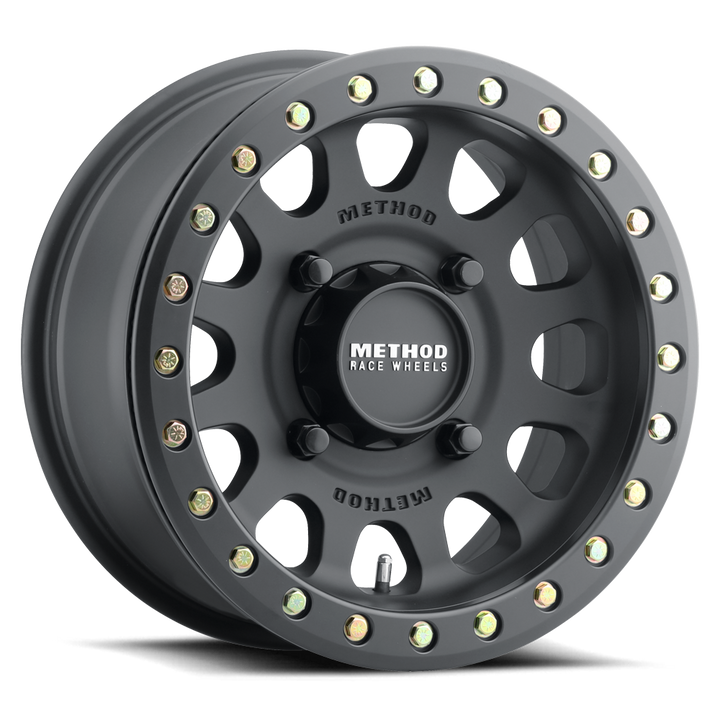 Method Race Wheels MR401 Beadlock UTV | 14x7 | 4 On 156 | Offset 38 | Matte Black | Lip 0.94"