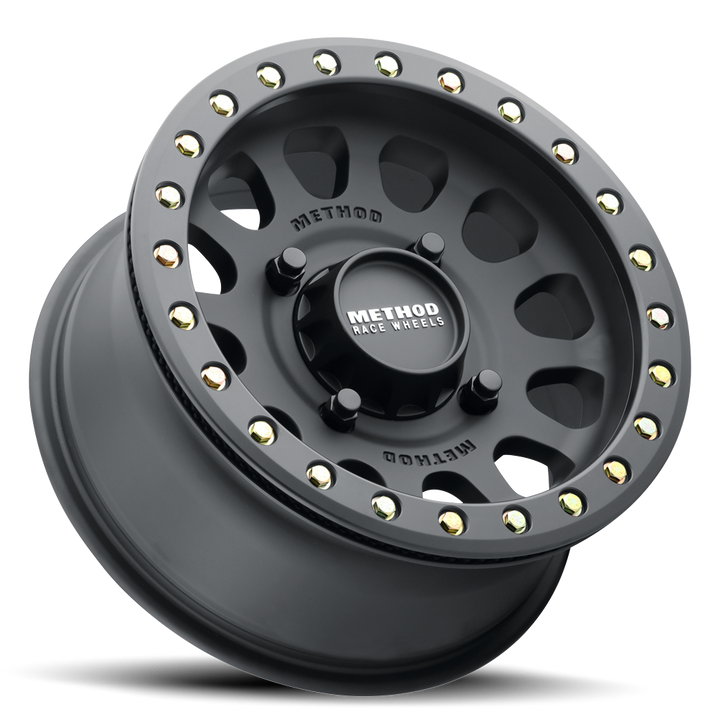 Method Race Wheels MR401 Beadlock UTV | 14x7 | 4 On 156 | Offset 38 | Matte Black | Lip 0.94"
