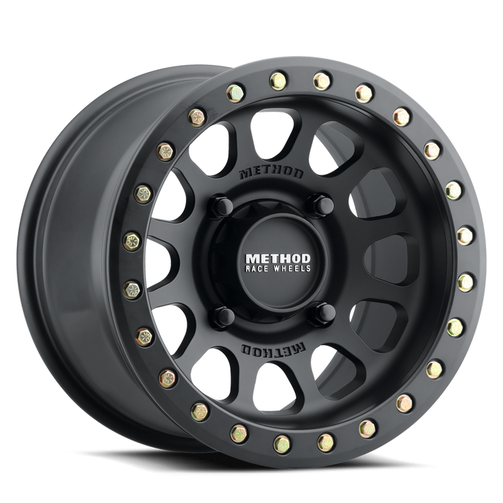 Method Race Wheels MR401 Beadlock UTV | 14x7 | 4 On 136 | Offset 38 | Matte Black | Lip 0.94"