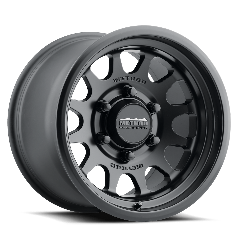 Method Race Wheels MR414 Bead Grip UTV | 15x10 | 6 On 139.7 | Offset 25 | Matte Black | Lip 2.72"
