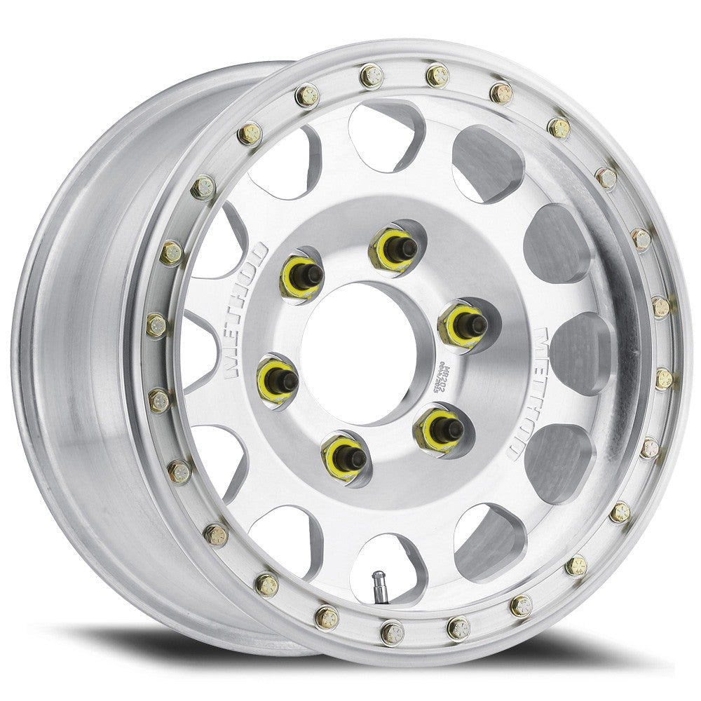 Method Race Wheels Forged MR202 | 17x9 | 6 On 139.7 | Offset -12 | Raw Machined | Lip 2.56"