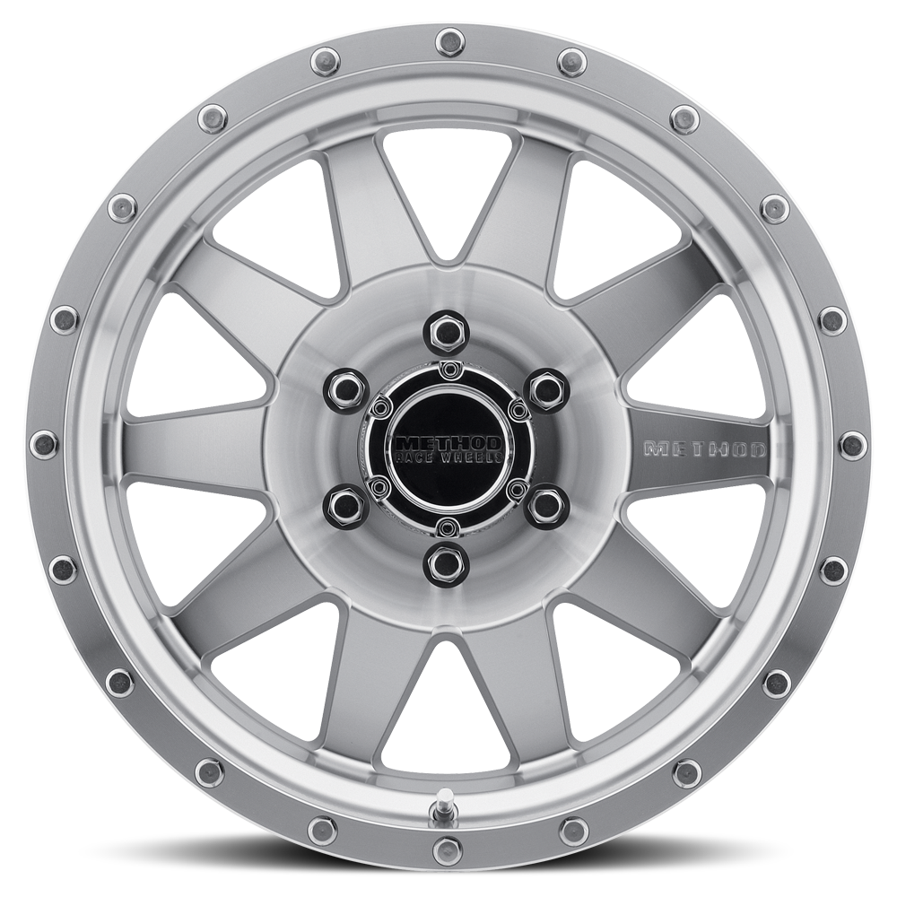 Method Race Wheels The Standard MR301 | 20x9 | 6 On 139.7 | Offset 18 | Machined | Lip 3.7"
