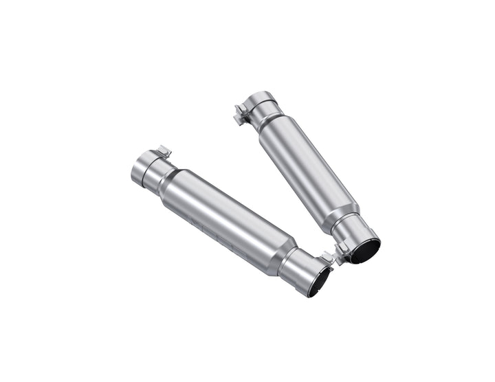 MBRP Armor Pro T304 Stainless Steel 3" Resonators Race to Street Profile Conversion Kit For S7114, S7116 MS7114