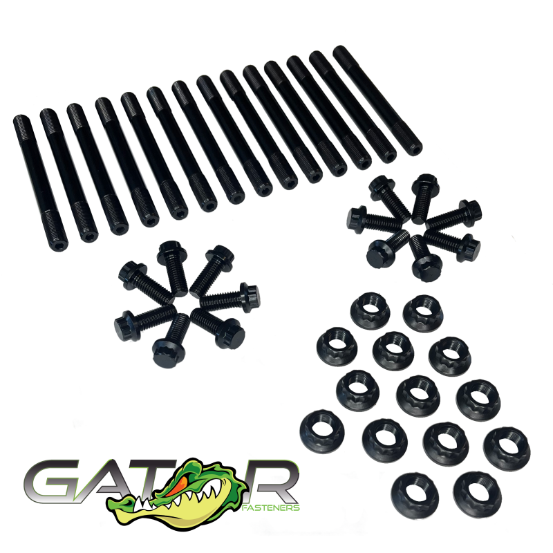 Heavy Duty Main Stud Kit for Dodge (07-25) 6.7L Cummins Diesel w/ Factory Girdle Gator Fasteners | SKU MSK67C-JDZH