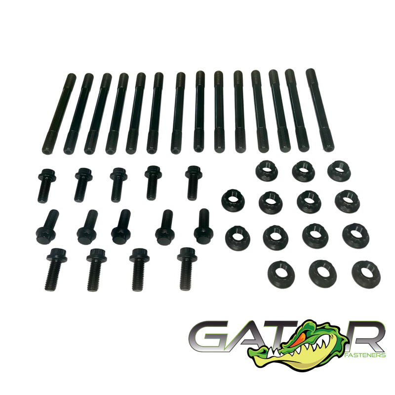Heavy Duty Main Stud Kit for Dodge (07-25) 6.7L Cummins Diesel w/ Factory Girdle Gator Fasteners | SKU MSK67C-JDZH