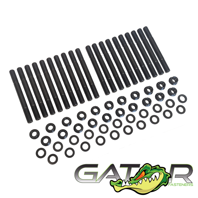 Heavy Duty Main Stud Kit for Ford (83-94) 6.9L and 7.3L IDI Diesel Gator Fasteners | SKU MSK6973IDI-JDZH