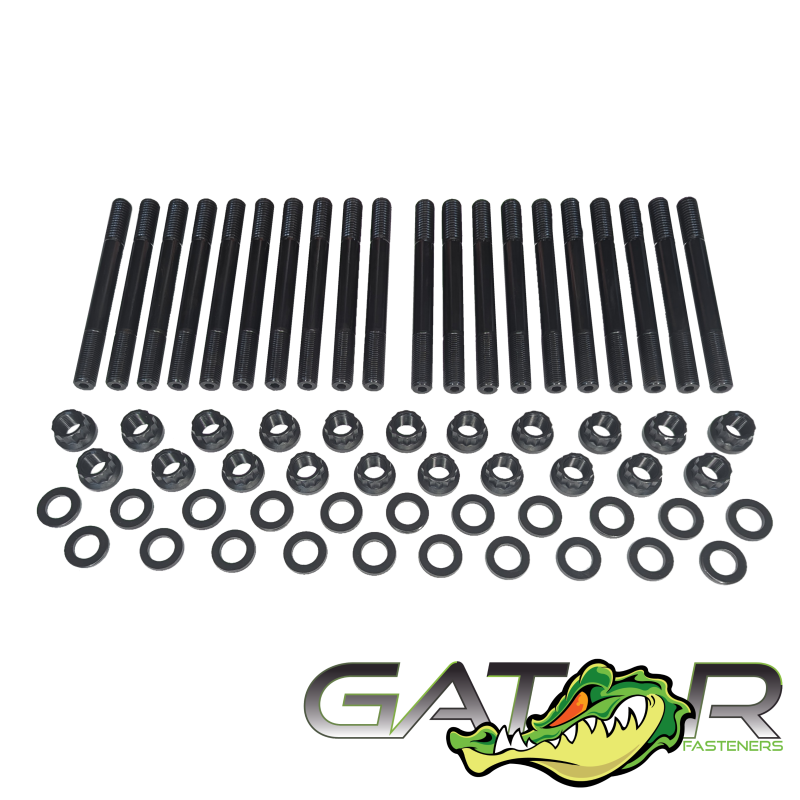 Heavy Duty Main Stud Kit for Ford (83-94) 6.9L and 7.3L IDI Diesel Gator Fasteners | SKU MSK6973IDI-JDZH