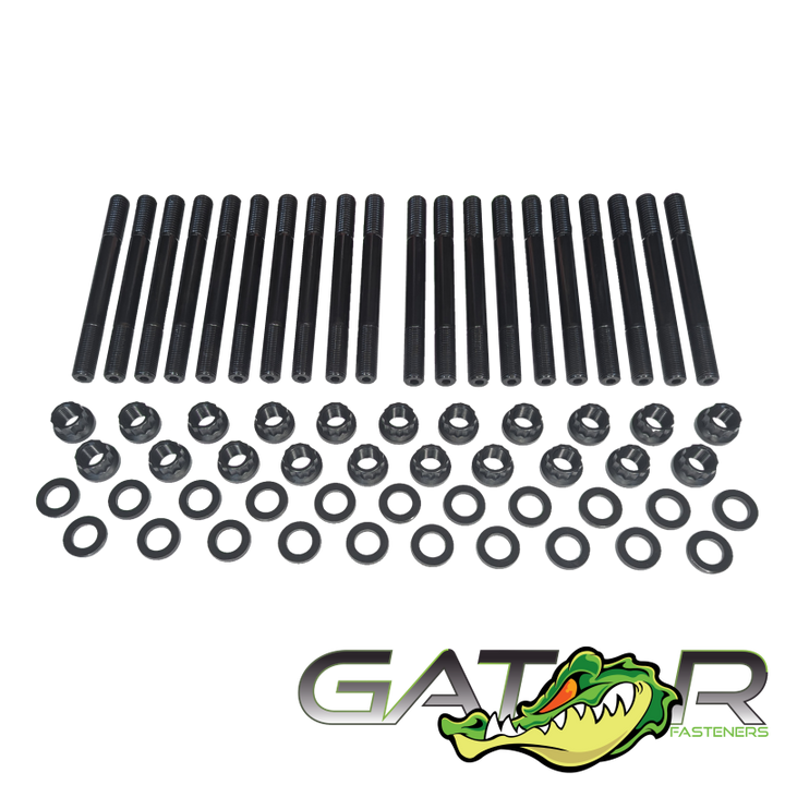 Heavy Duty Main Stud Kit for Ford (83-94) 6.9L and 7.3L IDI Diesel Gator Fasteners | SKU MSK6973IDI-JDZH