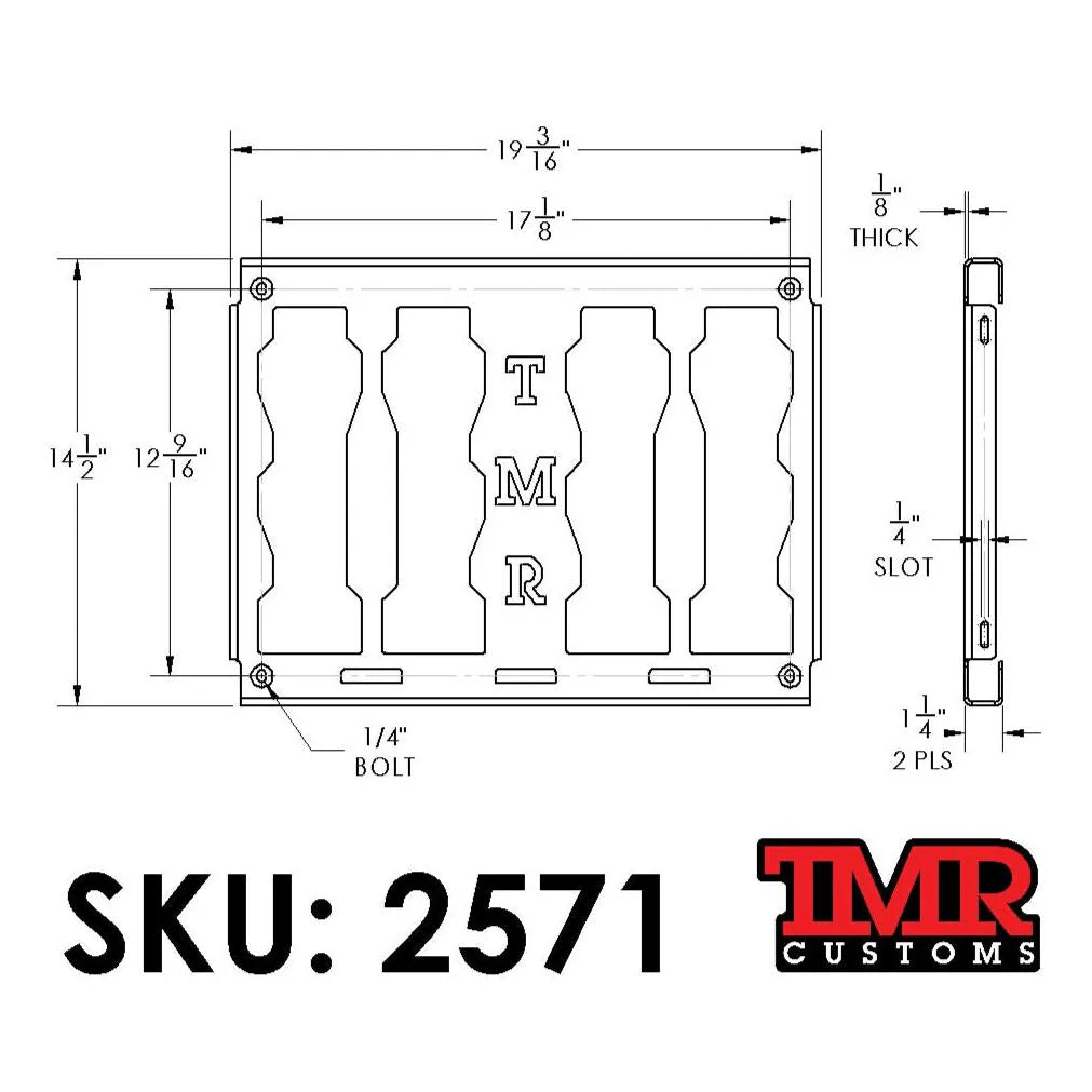 TMR Milwaukee Packout Double Mount - Universal - Skinny Pedal Racing