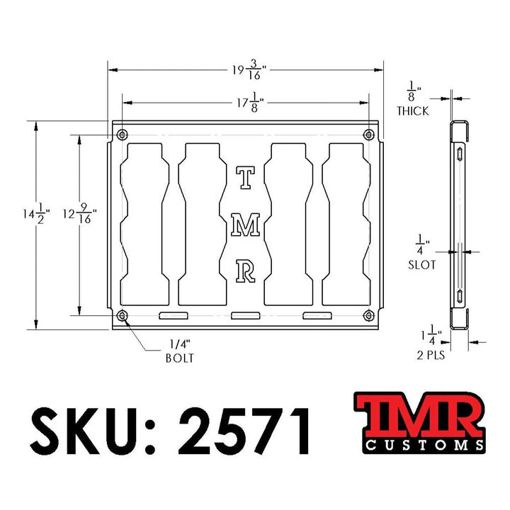 TMR Milwaukee Packout Double Mount - Universal - Skinny Pedal Racing