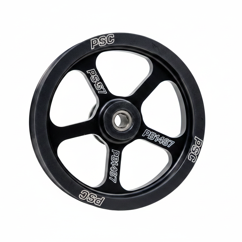 PSC Power Steering Pump Pulley 5" 6-Rib Serpentine CBR Pump Jeep PP2457 | SKU PP2457