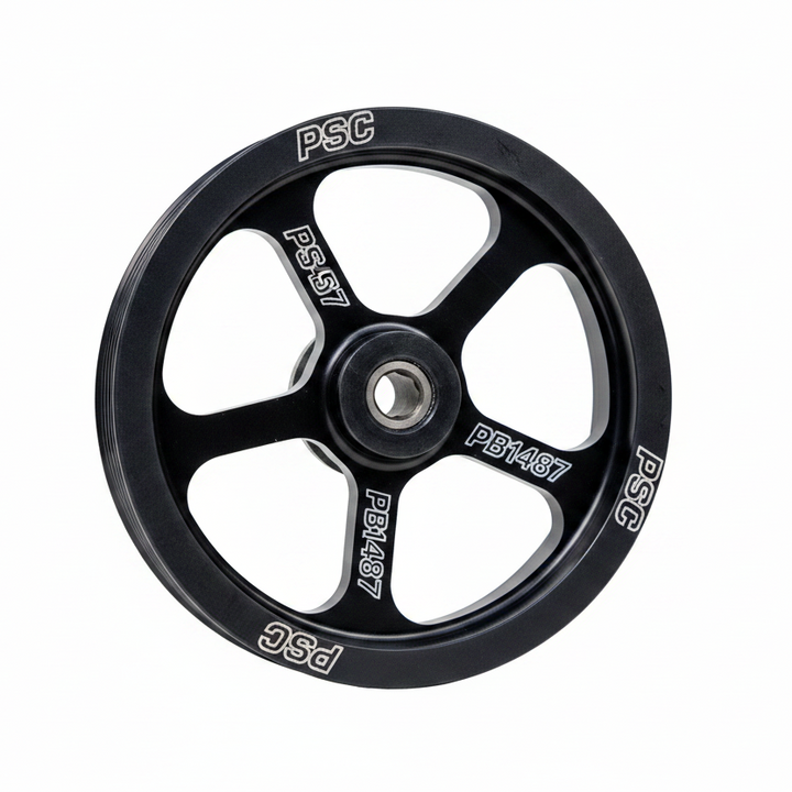 PSC Power Steering Pump Pulley 5" 6-Rib Serpentine CBR Pump Jeep PP2457 | SKU PP2457