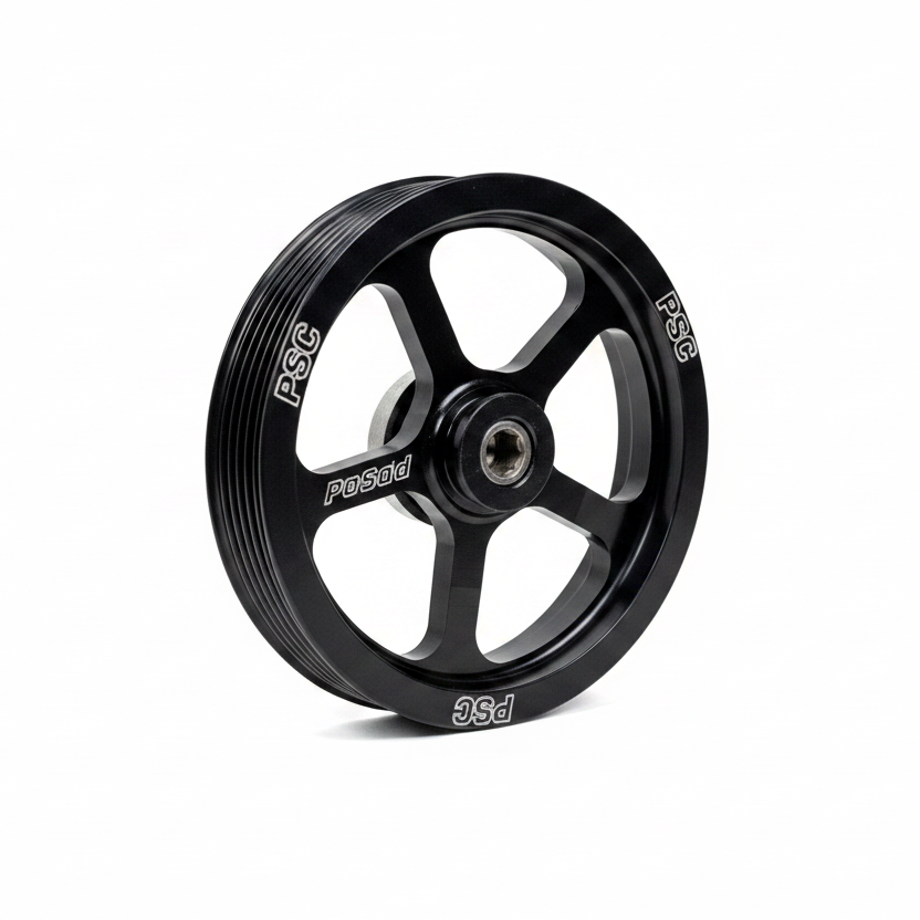 PSC Power Steering Pump Pulley 5" 6-Rib Serpentine CBR Pump Jeep PP2457 | SKU PP2457