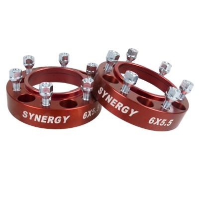 Hub Centric Wheel Spacers Synergy MFG | SKU 4112-6-55-HF