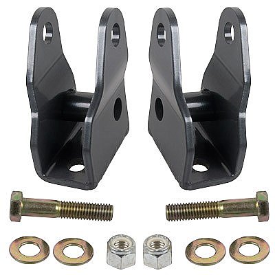 Jeep JK Front Lower Shock Extension Brackets Synergy MFG | SKU 8015