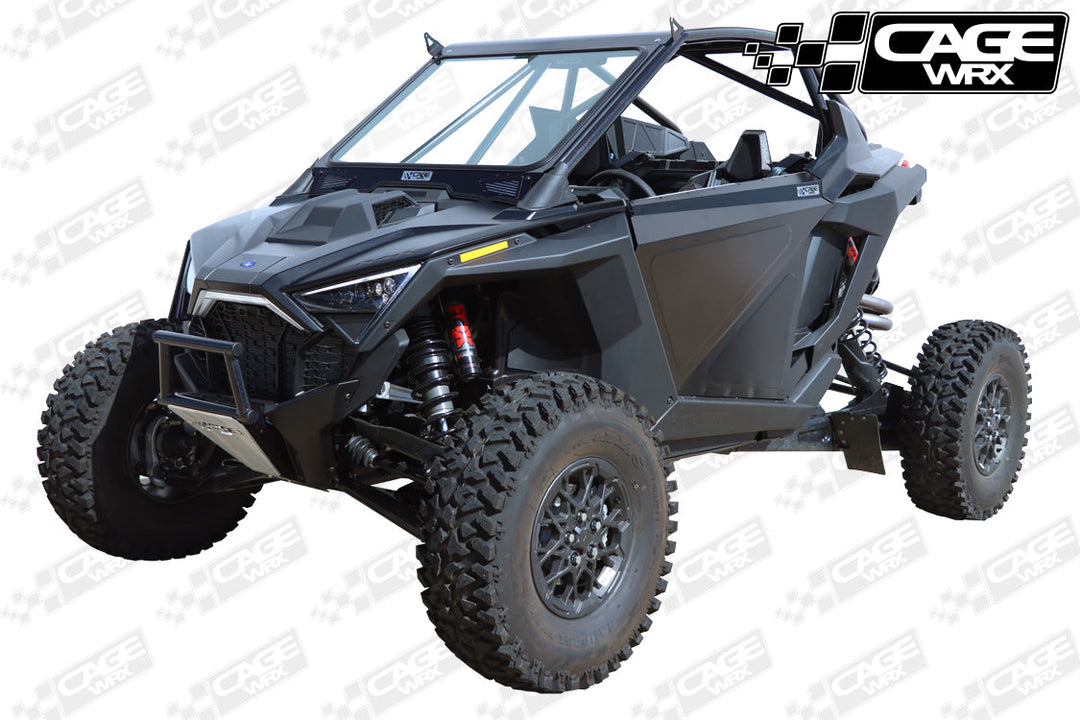 Cagewrx Polaris RZR Pro R / Turbo R Glass Windshield (2022-2024) Super Shorty & Baja Spec | image 6