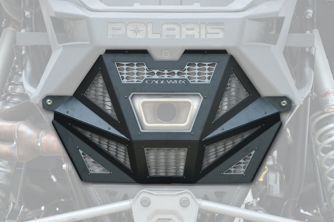 Cagewrx Polaris RZR Pro R Rear Exhaust Cover