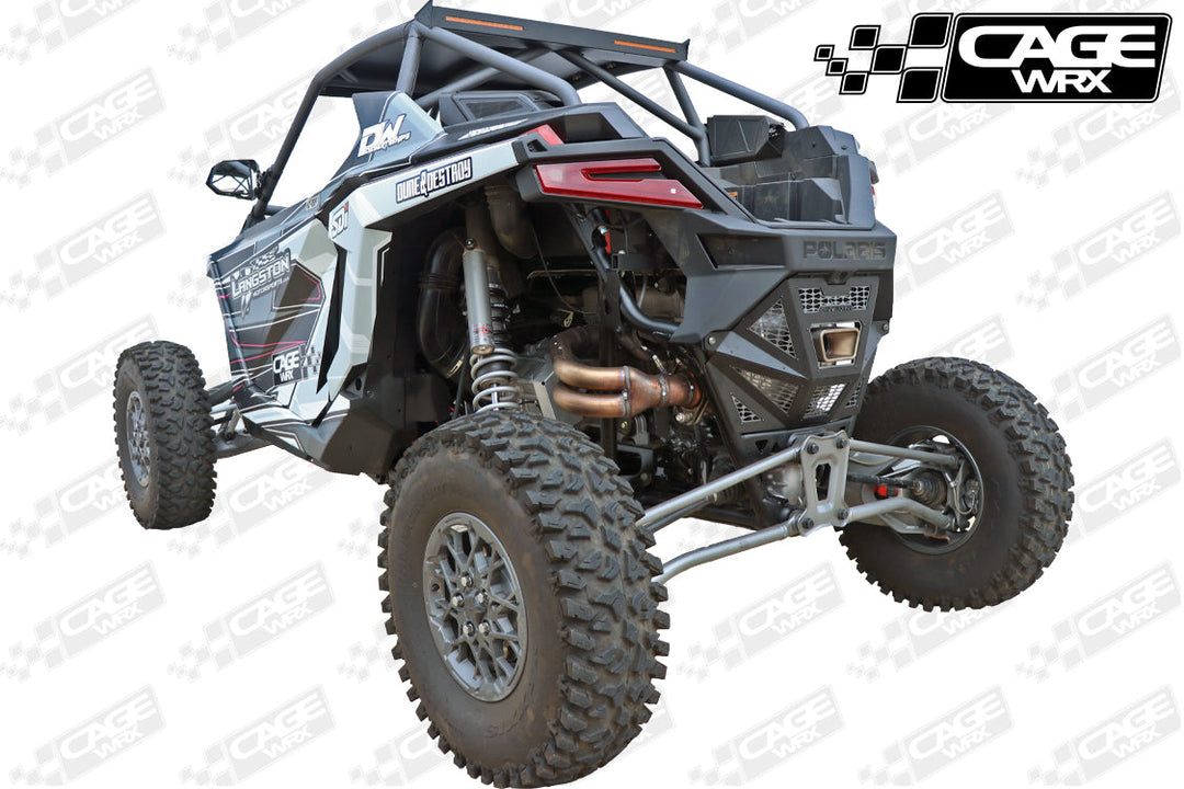 Cagewrx Polaris RZR Pro R Rear Exhaust Cover | image 4