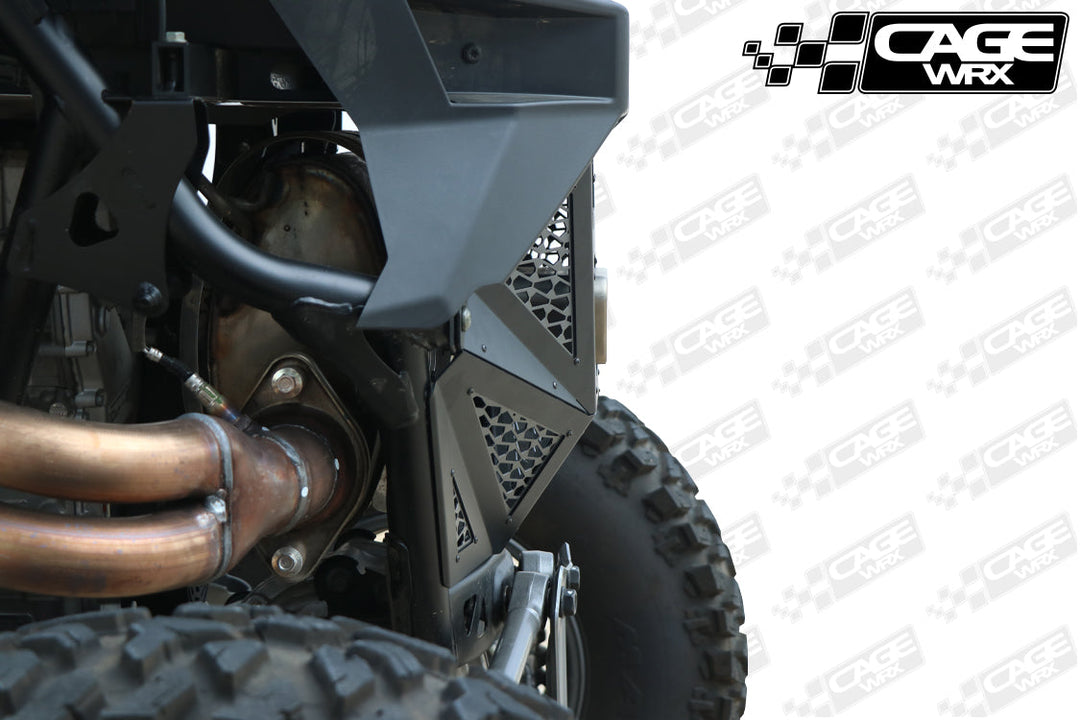 Cagewrx Polaris RZR Pro R Rear Exhaust Cover | image 5