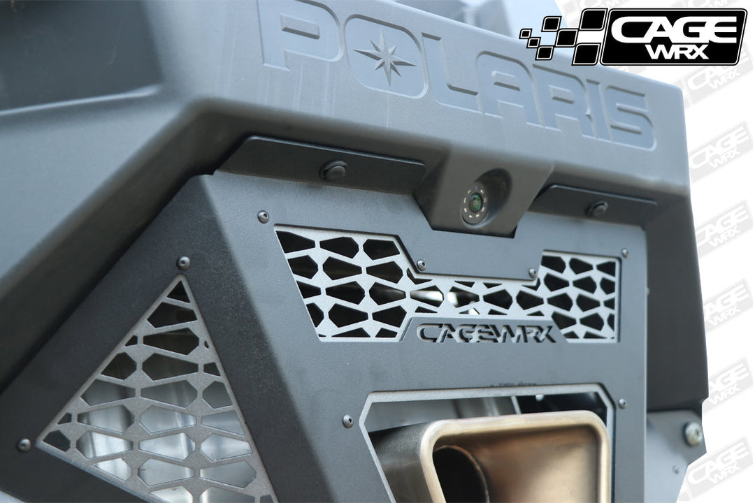 Cagewrx Polaris RZR Pro R Rear Exhaust Cover | image 6