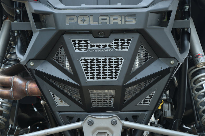 Cagewrx Polaris RZR Pro R Rear Exhaust Cover | image 7
