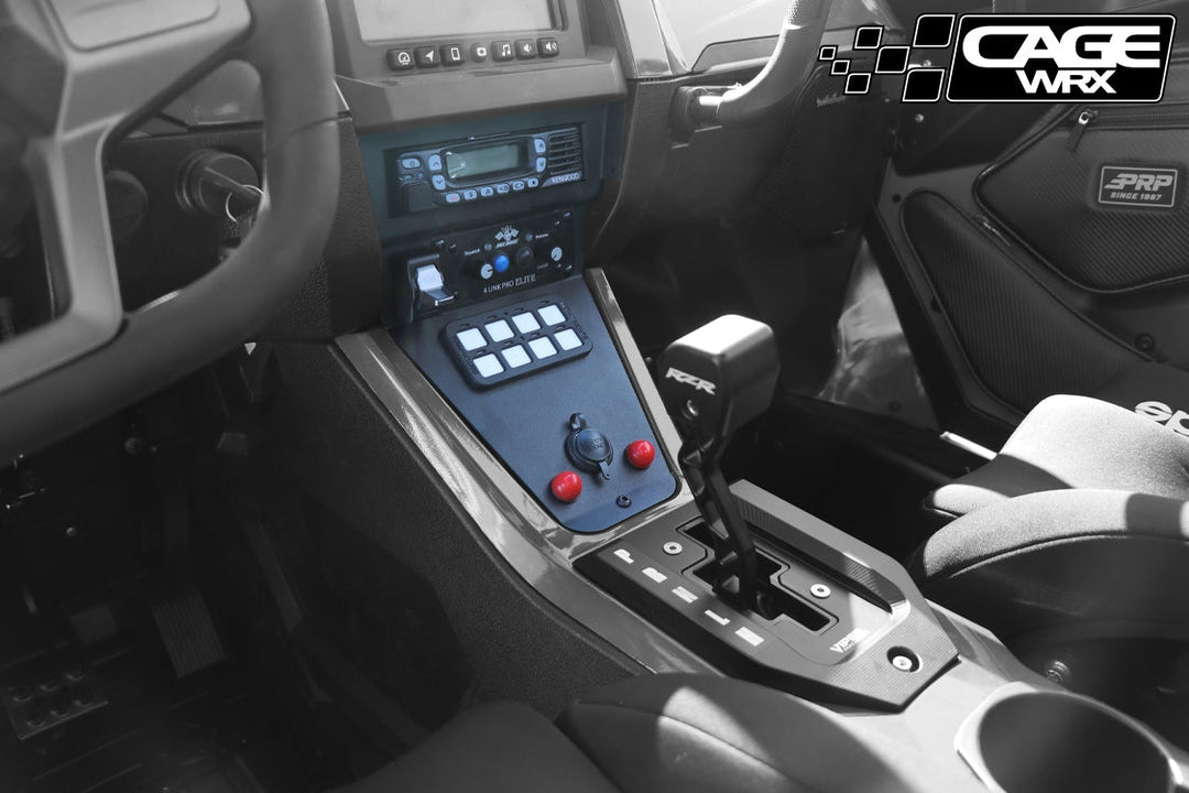Cagewrx Polaris RZR PCI Radio & Intercom Mount Pro R / Pro S / Turbo R / Pro XP | image 2