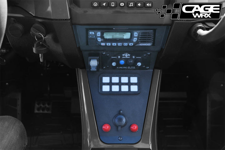 Cagewrx Polaris RZR PCI Radio & Intercom Mount Pro R / Pro S / Turbo R / Pro XP | image 3