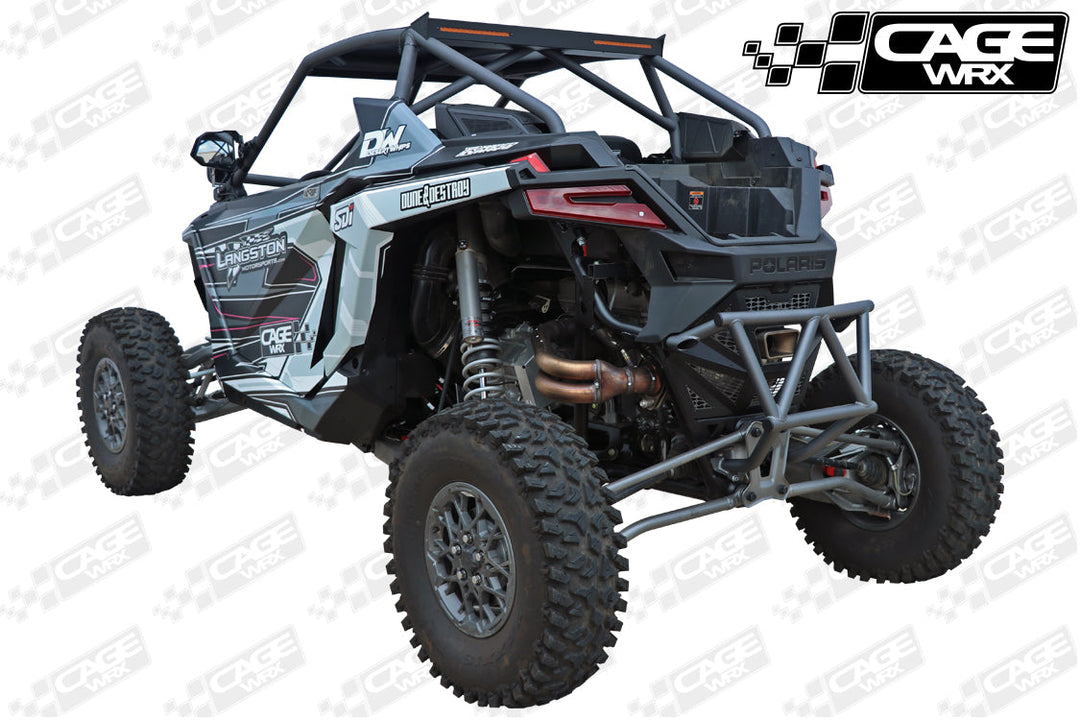 Cagewrx Polaris RZR Pro R Standalone Rear Bumper Assembled | image 2